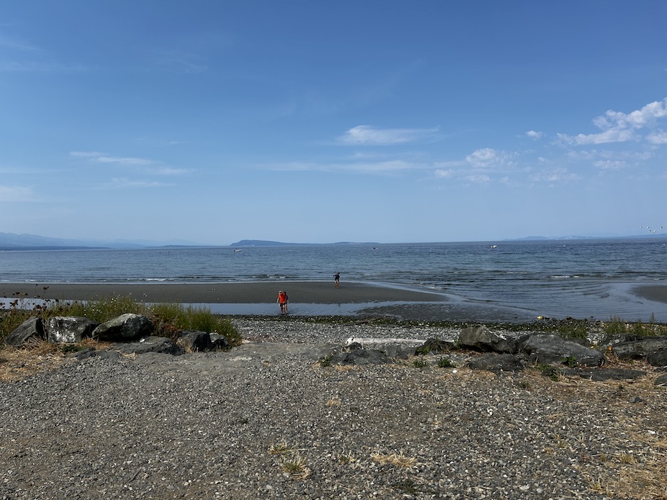 Judges Row Beach in Qualicum Beach